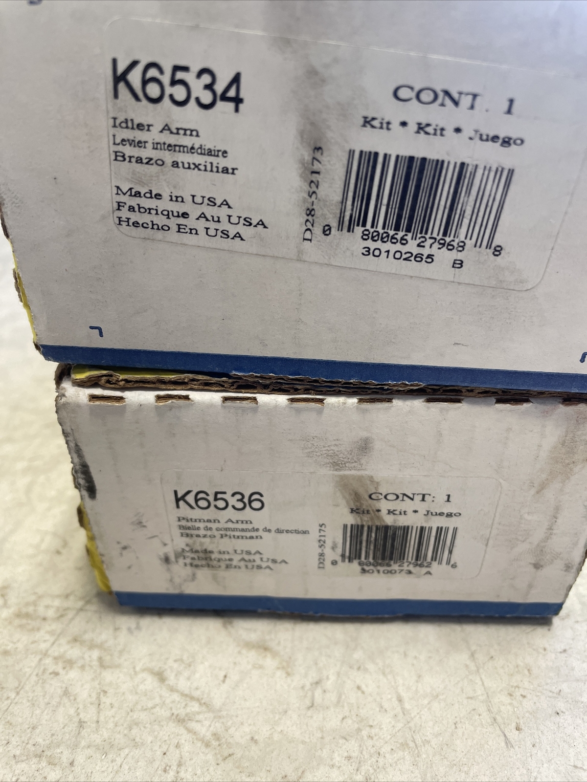 MOOG Idler & Pitman Arm Kit K6534 and K6536 for sale online eBay