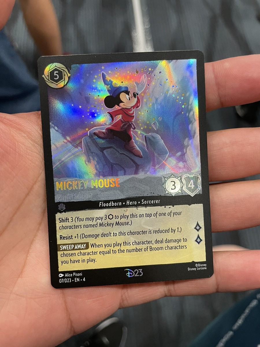 D23 expo2024 イベント限定配布「MICKEY MOUSE」ロルカナ D23 expo2024 イベント限定配布「MICKEY MOUSE」ロルカナ