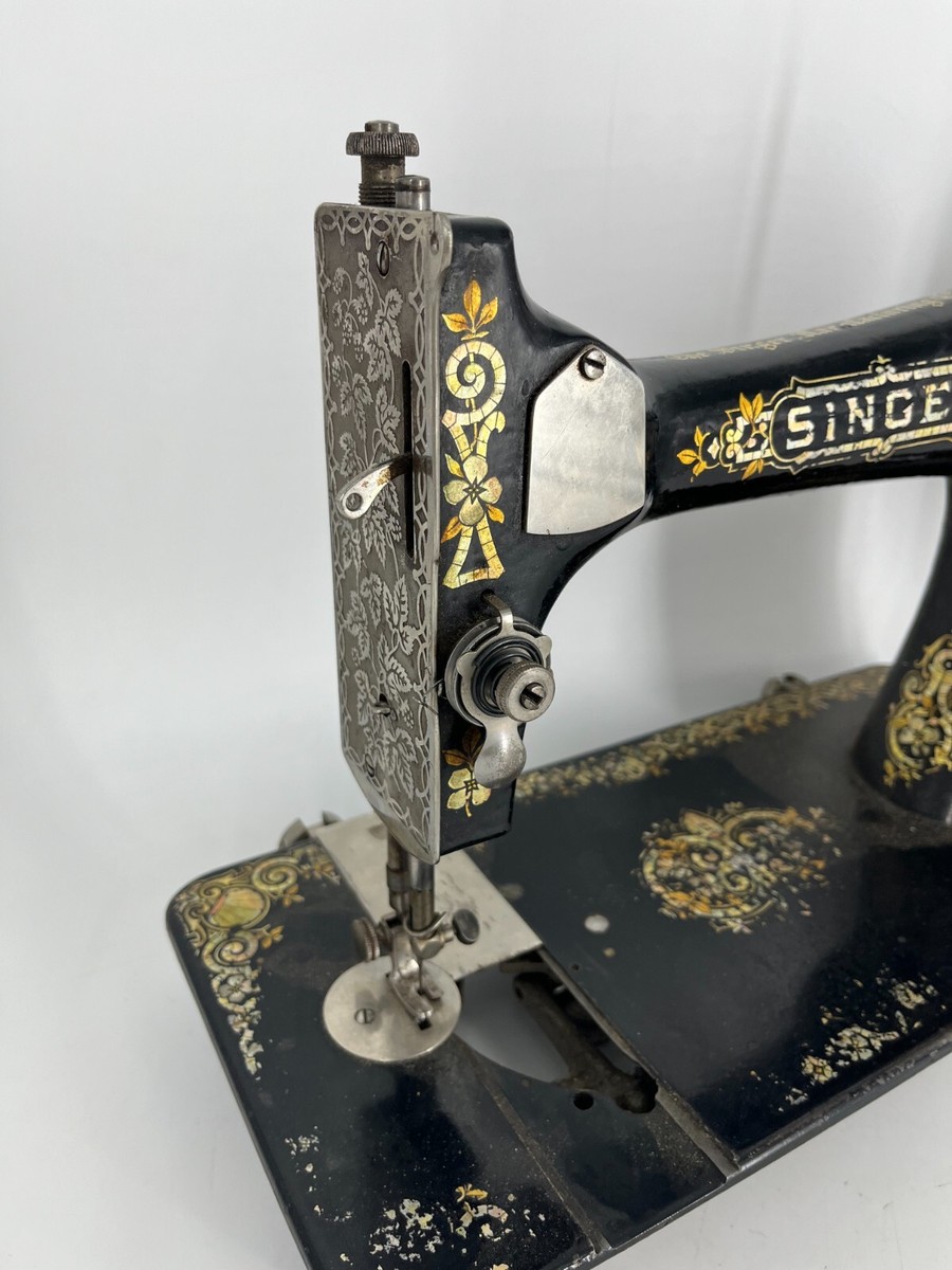 ANTIQUE SINGER SEWING MACHINE # L880696 | eBay