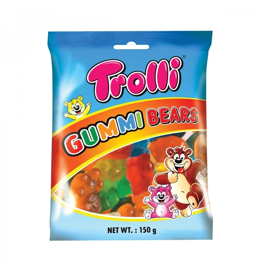 Trolli Gummi Bears 150g x 10 eBay