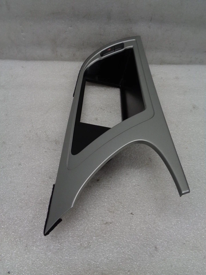 Audi A4 2009-2012 tablero central pantalla bisel plateado OEM AK2206103 Foto 3 de 4