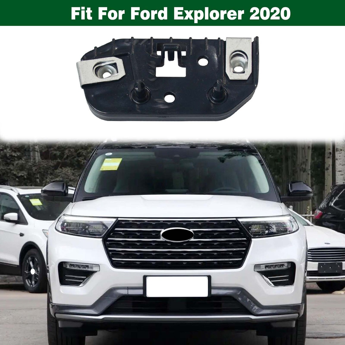 Left Front Bumper Bracket Support​ Mount LB5B17D959A For Ford