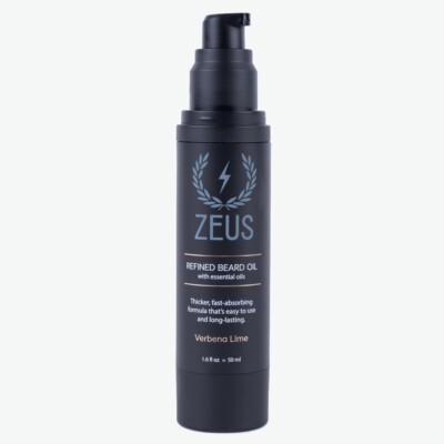 Zeus Refined Beard Oil, Verbena Lime