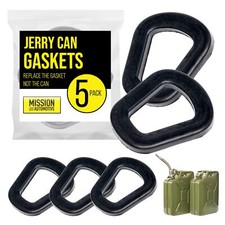 5 Pack Jerry Can Gaskets for 20 Liter NATO Jerry Can Spout Replacement. Sturd...