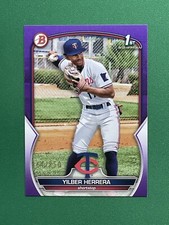 2023 Bowman - YILBER HERRERA - 1ST BOWMAN PAPER PROSPECTS - PURPLE /250 - #BP-86