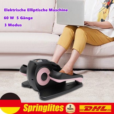 Mini Elektrischer Ellipsentrainer Kompakttrainingstrainer 5 Gänge Crosstrainer