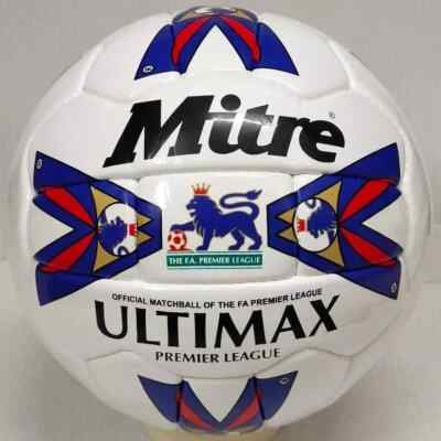 Mitre Ultimax FA premier league season 1995-2000 match ball size 5