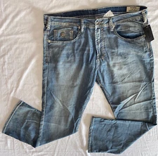 Buffalo David Bitton Guard Bootcut Game Fit Blue Jeans Size 38X32 (W39 L32)* NWD