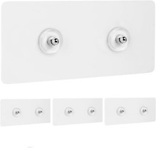 4Pcs Shower Caddy Adhesive , Screw Free Sticker for Shower Caddy Corner Shlef, S