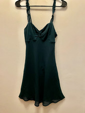 Urban Outfitters  Mini Green Slip Dress, Sz M, NWT, MSRP $69