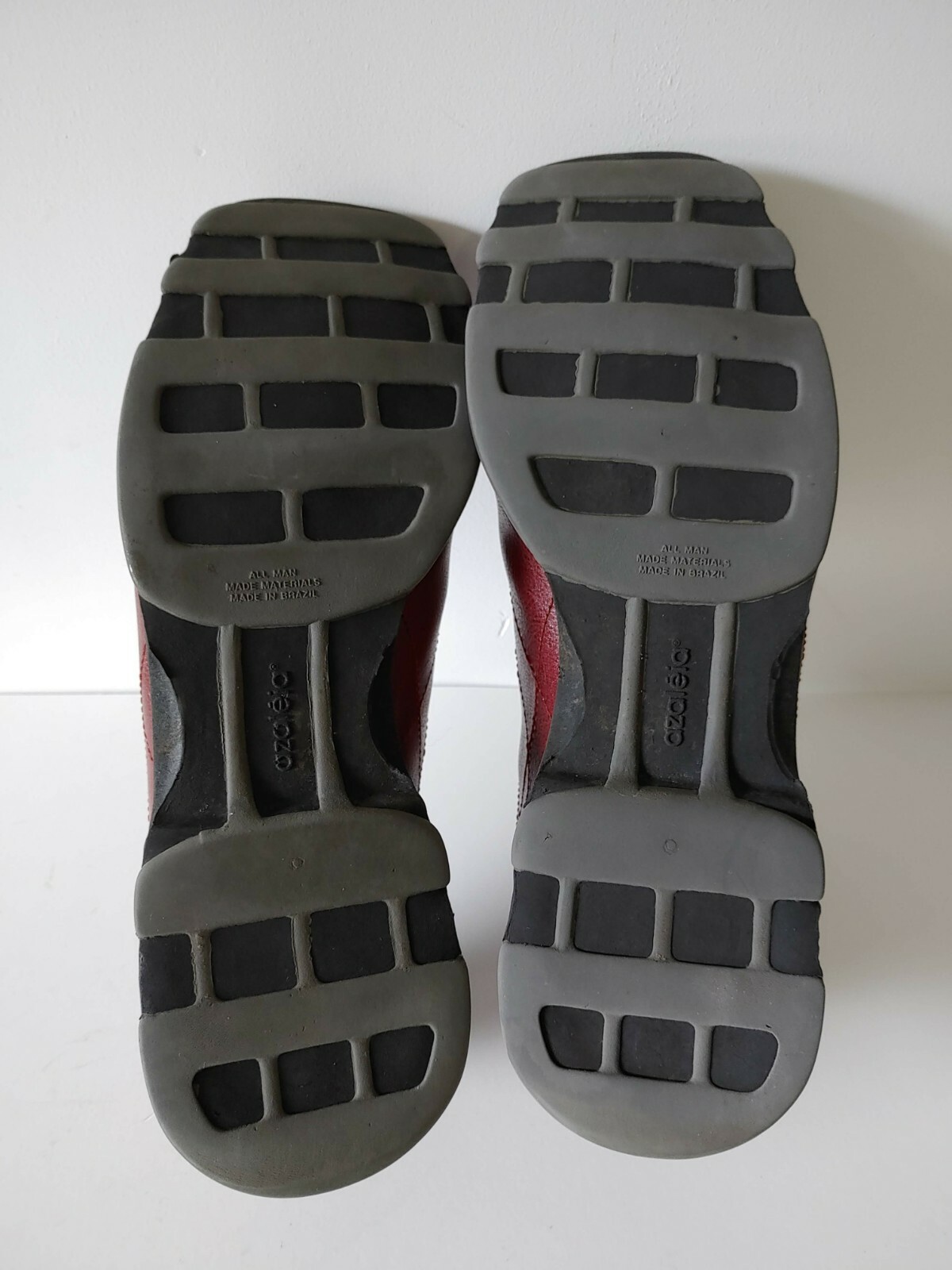 Azaleia Java 8M Brown Leather Square Toe Shoes Bu… - image 8