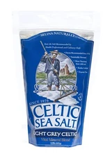 Light Grey Celtic Sea Salt - Resealable Bag - Additive-Free - Perfect fo