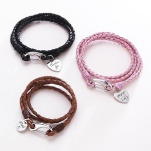 ladies leather bracelets