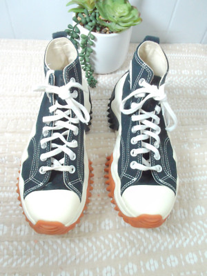 Chuck Taylor Converse All Star Run Star Motion High Top Black Men 6.5/Women 8.0
