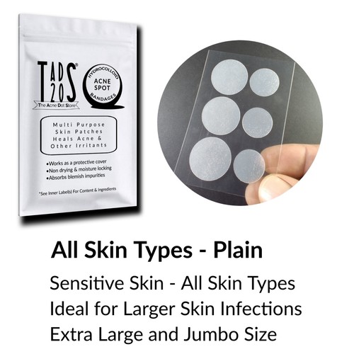 EXTRA LARGE/JUMBO Acne Dots Pimple Patches, OVERSIZED Spot Bandages for Boils - Picture 4 of 11