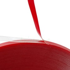 8mm x 0.5mm Clear Double Sided Strong Adhesive Tape For Metal Glass Phone Screen