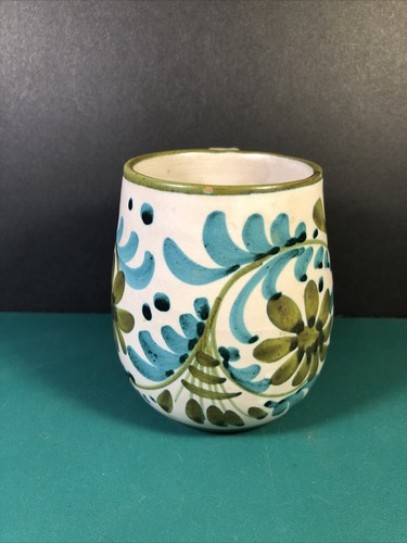 HH Italy | Holt Howard | Handpainted Pottery Mug Cup | Floral Pattern | 1970s - Picture 6 of 8