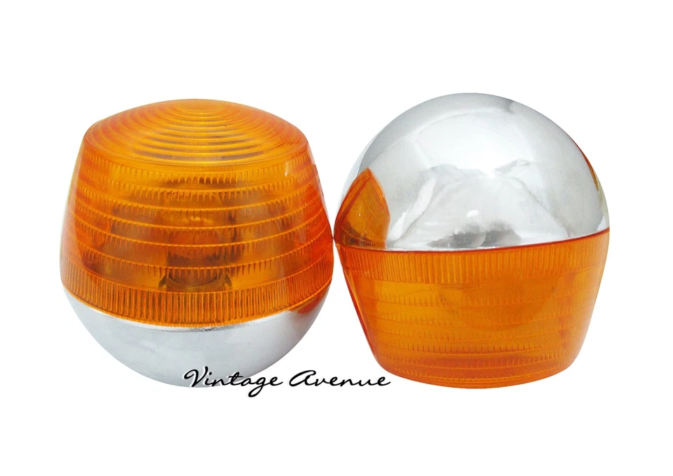 SUZUKI CROMO METAL INTERMITENTE LÁMPARA LUZ INTERMITENTE PAR 6V/12V *TW11-1 Foto 4 de 4