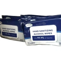 Caresour Hand Sanitizer Wipes - 8 Pack