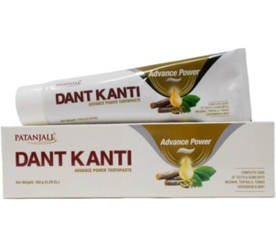Patanjali Dant Kanti Advance Power Toothpaste 150g (5.29oz) - US Shipment, Premi