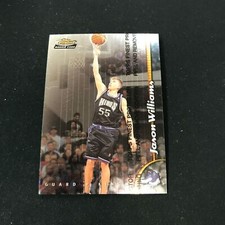 Jason Williams [Refractor] #232 Prices | 1998 Finest | Basketball