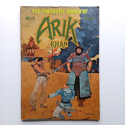 The Fantastic World of Arik Khan #2 (1978)  Don Marshall, Underground Z 2 VG