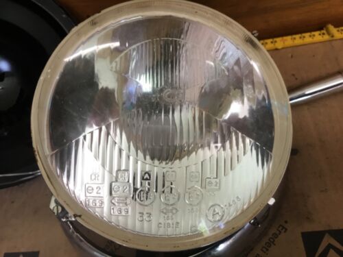 Genuine cibie BEAM headlamp headlight glass bowl rim 7.5inch 190mm Peugeot 403 - Picture 4 of 13