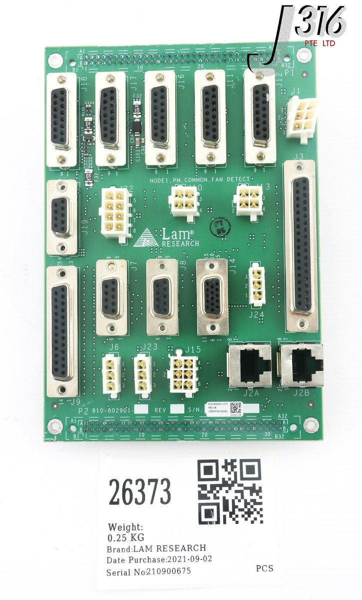 専用　リクエスト 26373 LAM RESEARCH PCB, NODE 1, PM, COMMON FAN DETECT 810-802901