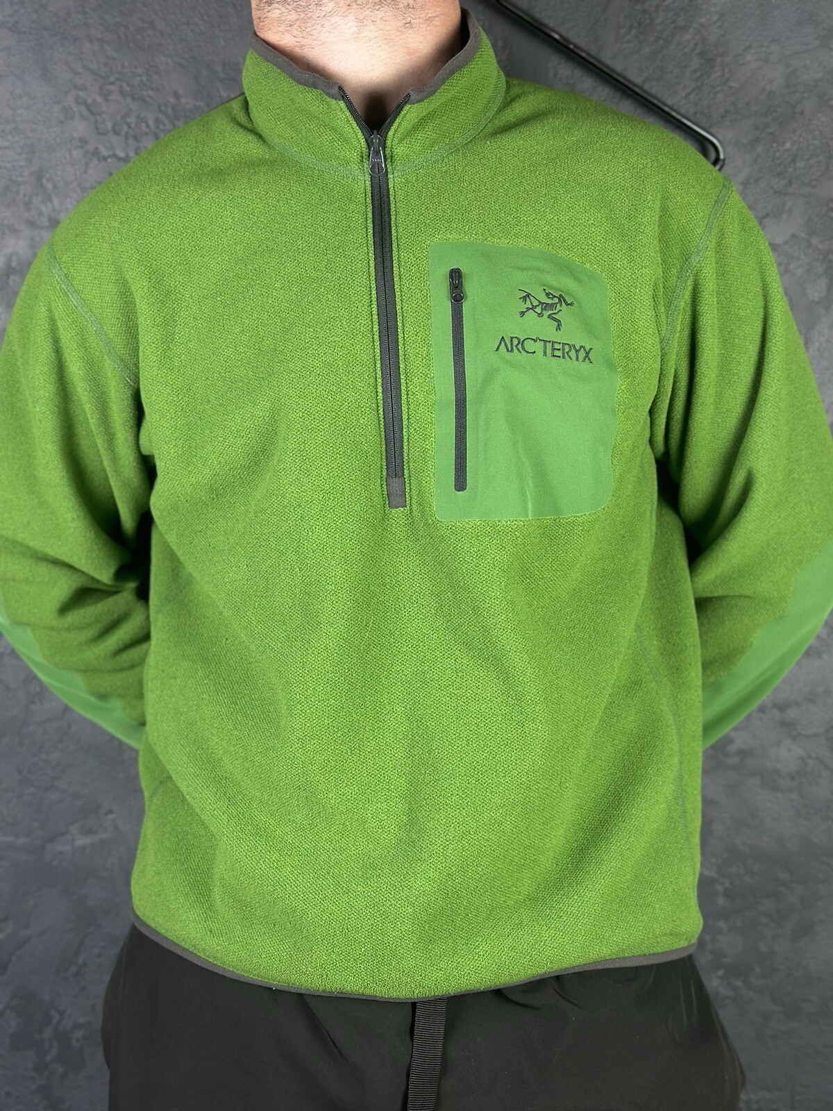 Maglione maglione pile Arc'teryx Apachev AR 1 2 zip Polartec