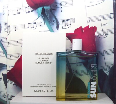 Jil Sander Sun Men Summer Edition EDT Spray NTWB