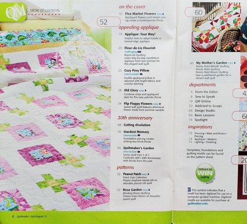 Quiltmaker Magazine July August 2012 No 146 Quilts You Want To Make g6 - Picture 2 of 5