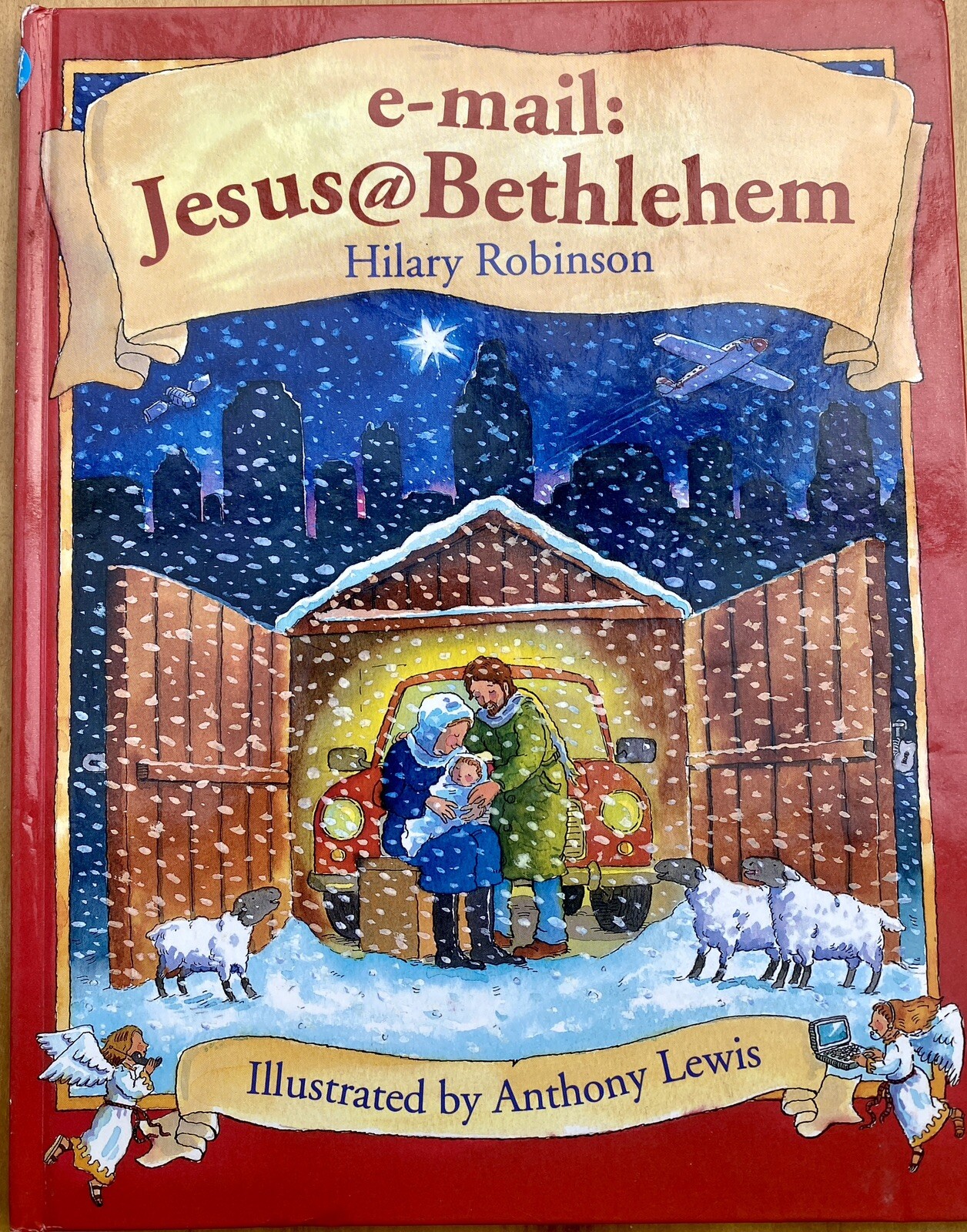 Email Jesus@Bethlehem (Picture Books) by Hilary Robinson Christmas Hardback Book