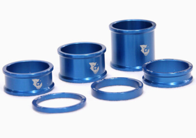 Wolftooth Headset Spacer blau 5mm