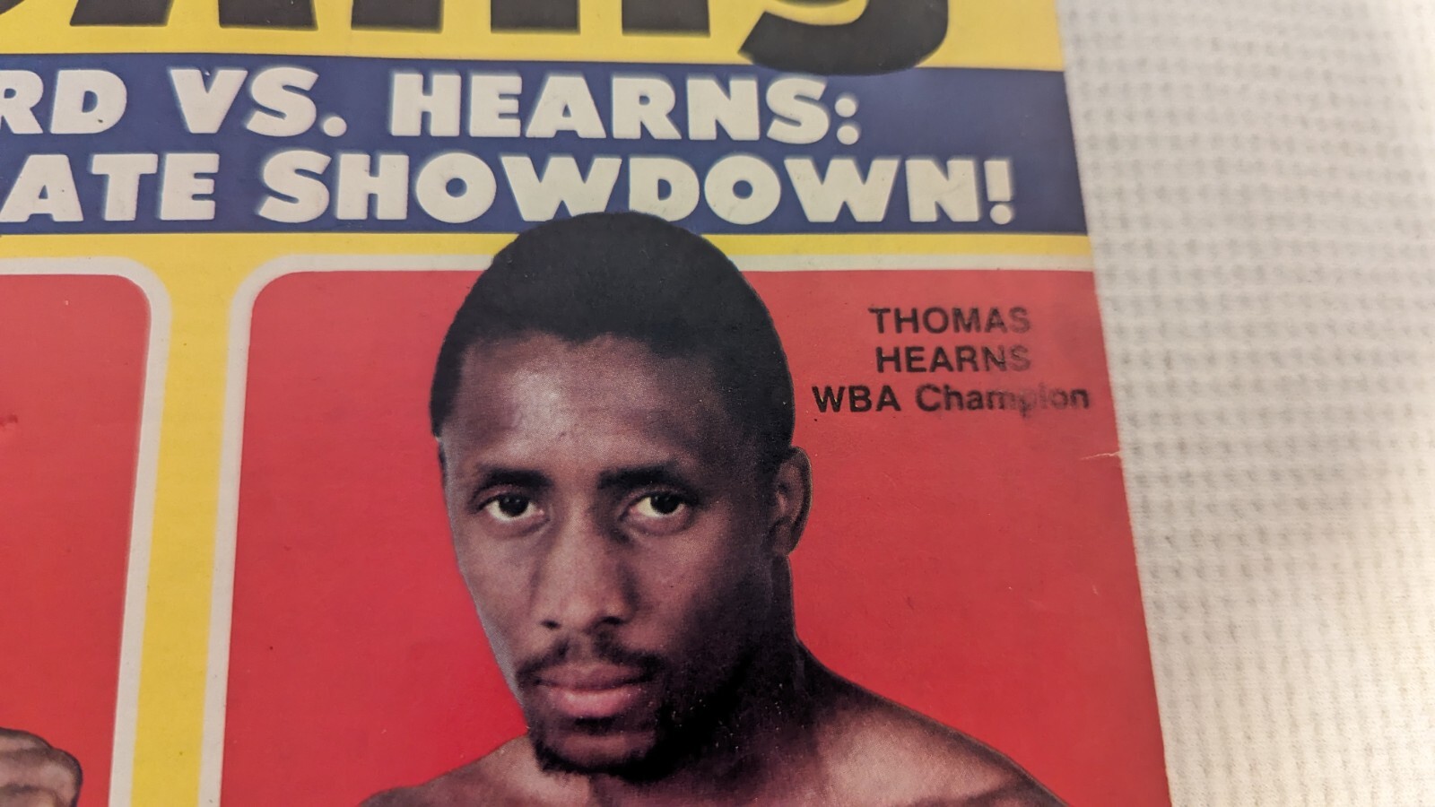 Big Book of Boxing Magazine Nov 1981 Sugar Ray Leonard Vs Thomas Hearns