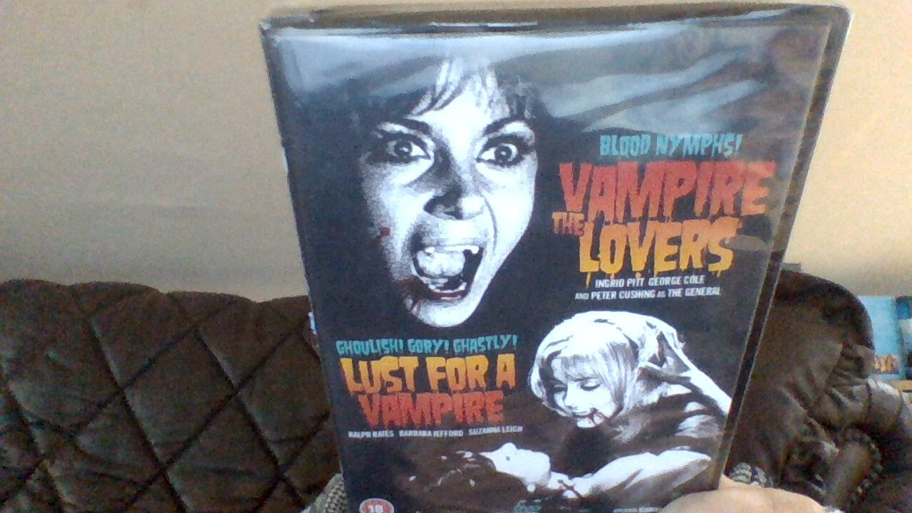 The Vampire Lovers & Lust For A Vampire/ 2  DISC DVD HAMMER-brand new & sealed