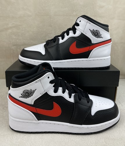 nike air jordan 1 black chile red white