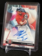 2020 Bowmans Best Michael Chavis Best Of 2020 Auto #B20-MC Red Sox Free Ship