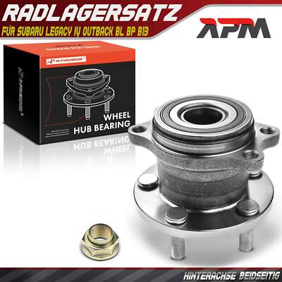 Radnabe Radlagersatz Hinterachse mit ABS-Sensor für Subaru Legacy IV Station