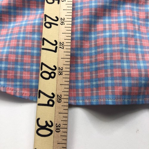 Vineyard Vines On The Go Performance Brrr Medium LS Check Plaid Shirt PLS READ - Picture 5 of 12