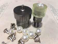 Punta per Torchietto pressa manuale applicazione BORCHIE A PERLA con RIVETTO 8mm