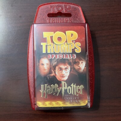 Top Trumps Specials Harry Potter and the Goblet of Fire UK Edition MINT
