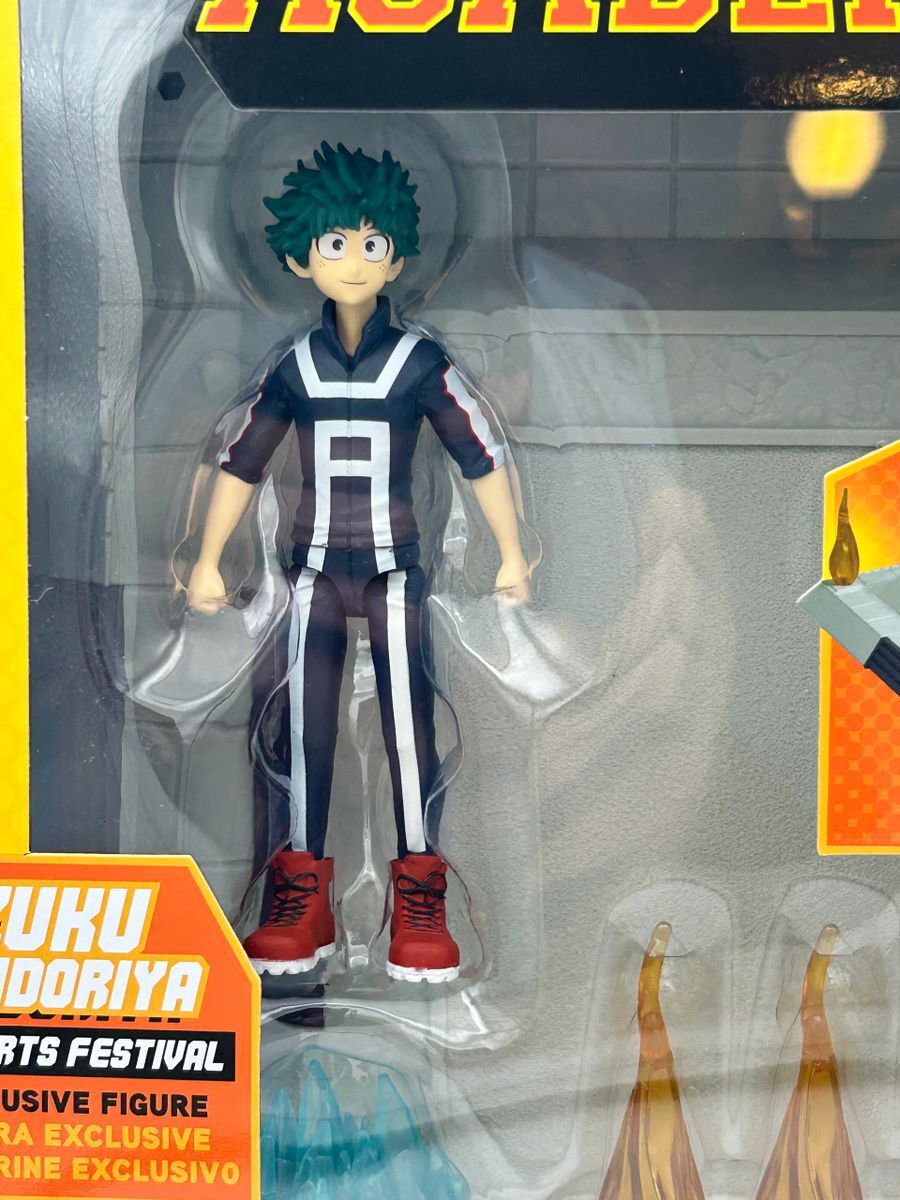 My Hero Academia Izuku Midoriya Sports Festival Arena Playset