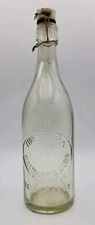 Antique Thos. Haran Willimantic CONN Connecticut Blob Top Soda Bottle 9 1/2" H