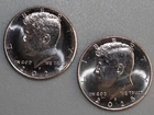 2025 P D Kennedy BU Half Dollars 2 Coin 50c US Coins 50 Cents Uncirculated