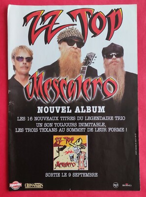 Presseartikel: Neues Album von ZZ TOP MESCALERO 2003