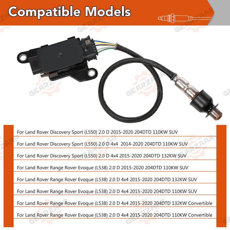 Nox Sensor GH225J299AD For Land Rover Discovery Sport Range Rover