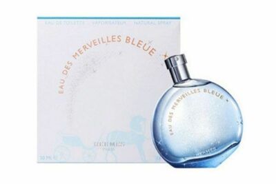 Hermes Eau Des MERVEILLES BLEUE 3.3 Oz, 100 ml Eau de Toilette for