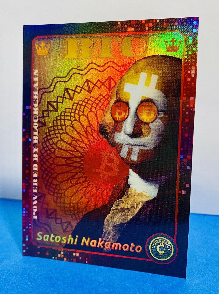 2024 Cardsmiths Currency Series 3 #2 Satoshi Nakamoto Rainbow Holo | eBay