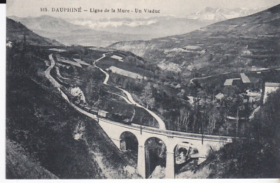 CPA -- LA MURE VUE PRISE DU COTEAU DE BEAUREGARD dos non