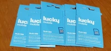 Lucky Mobile Multi triple tri 3 in 1 LTE 4G Sim Card wholesale